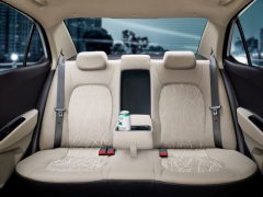 2014 Hyundai Xcent Interior Rear Seats Arm-Rest Down