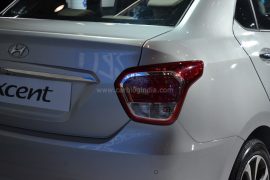 2014 Hyundai Xcent Rear Right Tail-lamp Zoomed In