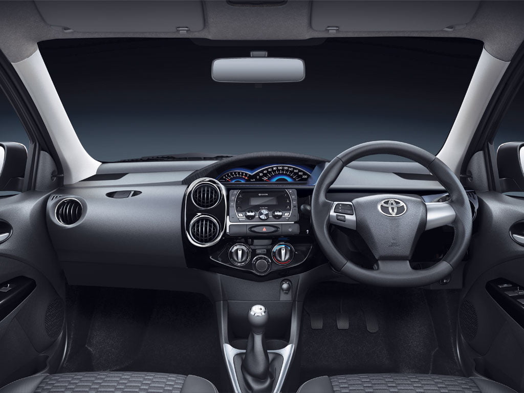 2014 Toyota Etios Cross Interior Front Cabin - CarBlogIndia