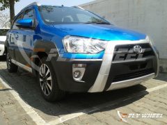 2014 Toyota Etios Cross Spy Shot Front Right Quarter