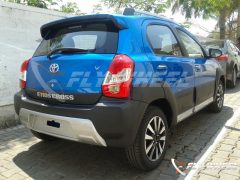 2014 Toyota Etios Cross Spy Shot Rear Right Quarter