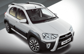 2014 Toyota Etios Cross Symphony Silver Paint