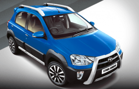 2014 Toyota Etios Cross Ultramarine Blue Paint
