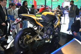 2014 Bajaj Pulsar RS400 SS Rear Right Quarter