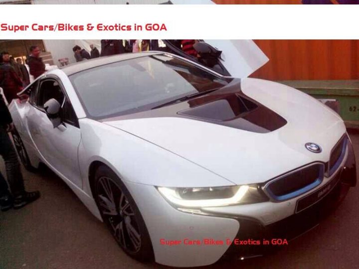 Bmw I8 Hybrid Sports Car Spy Shot