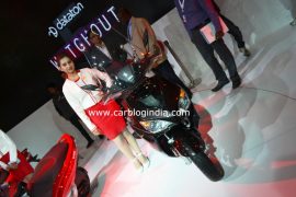 Hero ZIR at Delhi Auto Expo