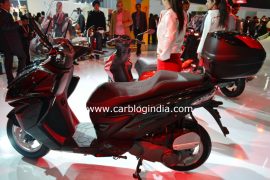 Hero ZIR at Delhi Auto Expo