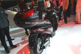 Hero ZIR at Delhi Auto Expo