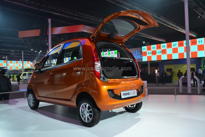 Tata Nano Automatic And Openable Boot Variants Revealed At Auto Expo 2014