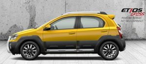 Toyota Etios Cross LeftSide Profile