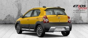 Toyota Etios Cross Rear Left Quarter