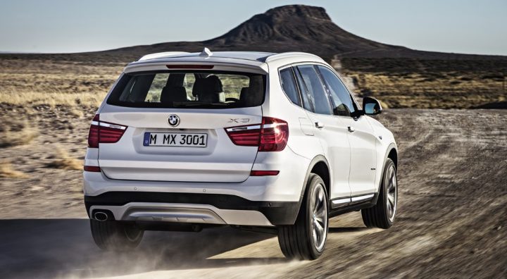 2015 BMW X3 Rear