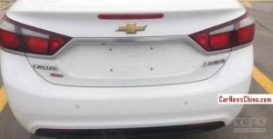 2014 Chevrolet Cruze Facelift Rear