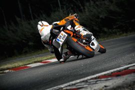 2014 KTM RC 390 Rear Leaning Left