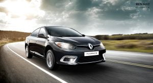 2014 Renault Fluence Facelift Front Right Quarter