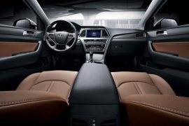 2015 Hyundai Sonata Interior Front Cabin