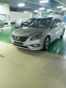 2015 Hyundai Sonata Spy Shot Front Left Quarter