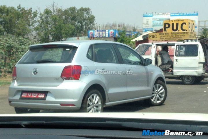 2014 Volkswagen Polo Gt Tdi Spy Shot Rear Right Quarter