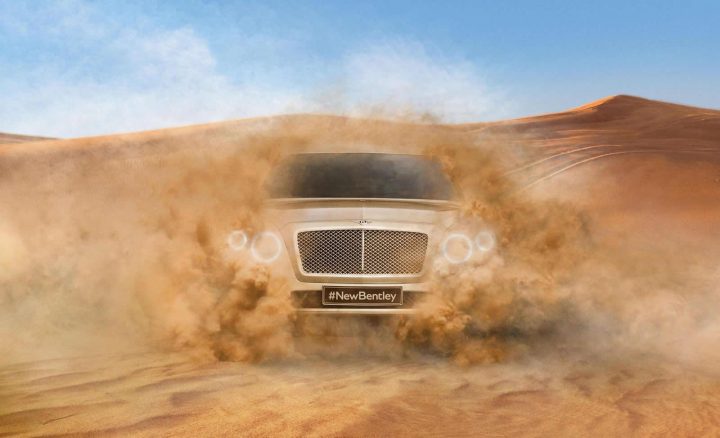 Bentley SUV Teaser Image