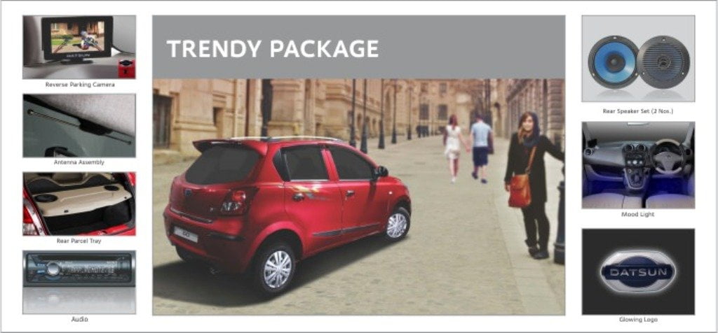 Datsun Go Accessories Package Trendy