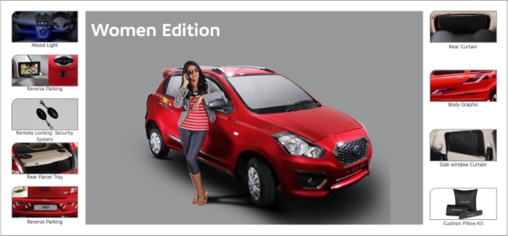 Datsun Go Accessories Package Women Edition