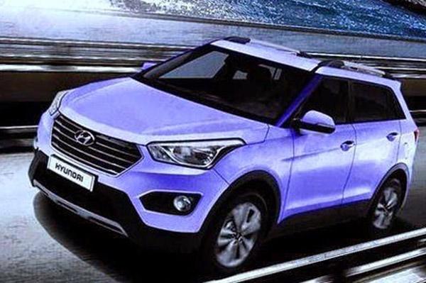 Hyundai Ix25 Leaked Image