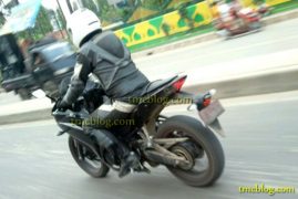 Yamaha Yzf R25 Spy Shot Rear Left Quarter