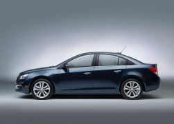 2015 Chevrolet Cruze Facelift Left Side Profile