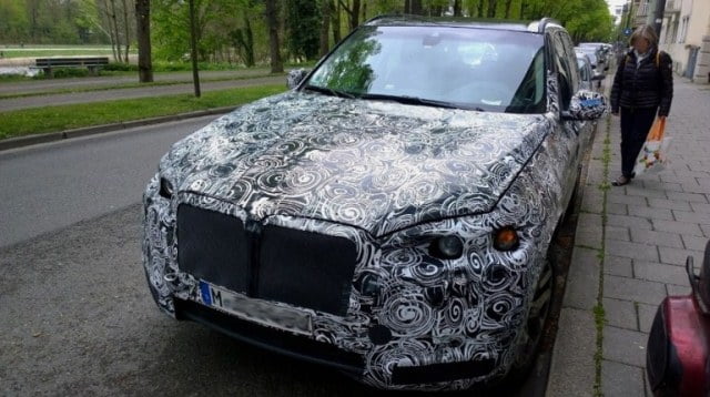 2018 BMW X7 spy image