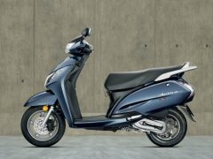 Honda Activa 125 Midnight Blue Paint Option