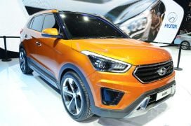 Hyundai Ix25 Concept Front Right Quarter