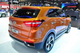 Hyundai Ix25 Concept Rear Right Quarter