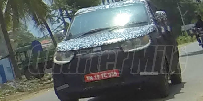 Mahindra S101 Spy Shot Featured Image