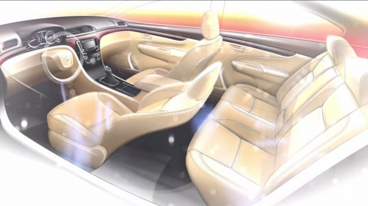 Maruti Suzuki Ciaz Sketch Interior