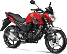 Yamaha FZ-S Preying Red Paint Option