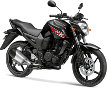 Yamaha FZ16 Panther Black Paint Option