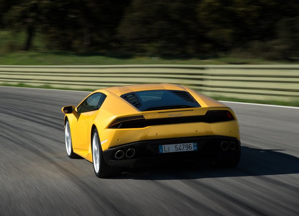 2015 Lamborghini Huracan LP610-4 Rear Left Quarter