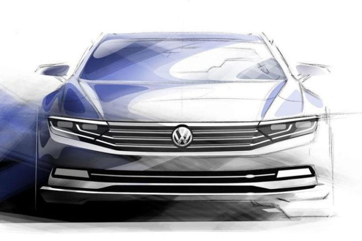 2015-VW-Passat-front-sketch