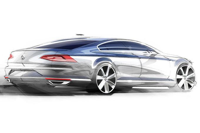2015-VW-Passat-rear-three-quarters-sketch