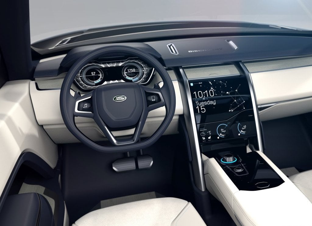 Дискавери 12. Land Rover Discovery Vision Concept '2014. Ленд Ровер Дискавери новый салон. Discovery Caraway Interior.