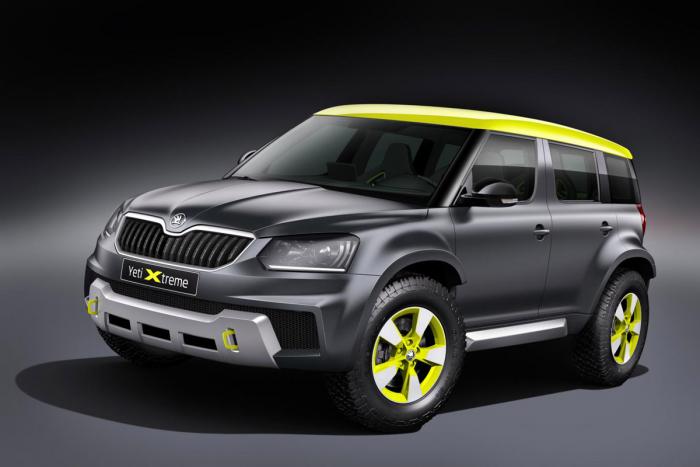 Skoda yeti extreme 3