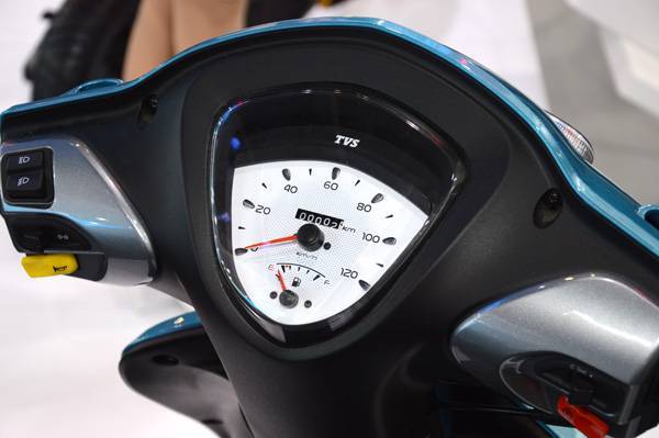 TVS scooty Zest oddometer