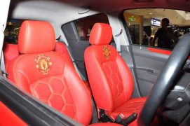 Chevrolet Beat Manchester United Special Edition Interior Front Seats
