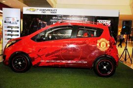 Chevrolet Beat Manchester United Special Edition Left Side