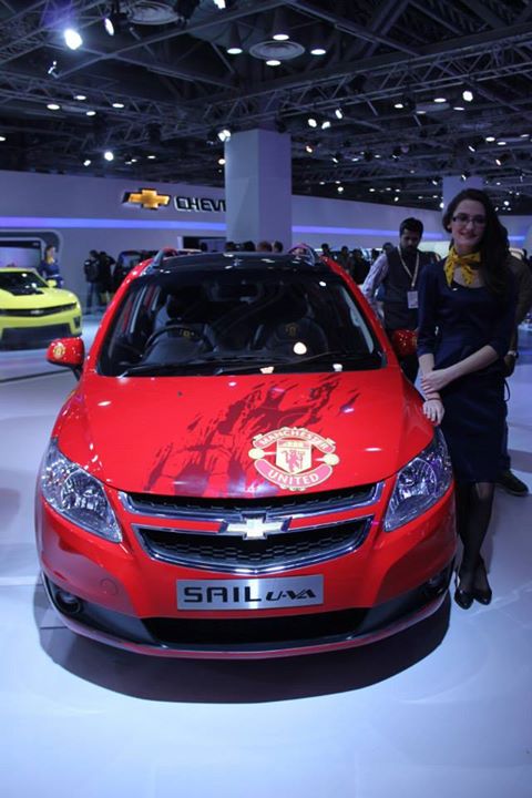 Chevrolet Sail U-VA Manchester United Special Edition Front