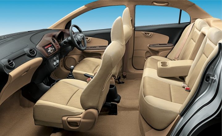 Honda Amaze Interior Cabin