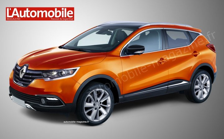 2015 Renault Koleos Render Front Left Quarter