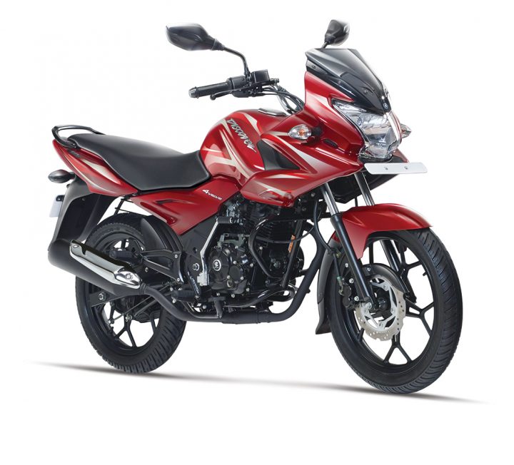 Bajaj Discover 150F Front Right Quarter