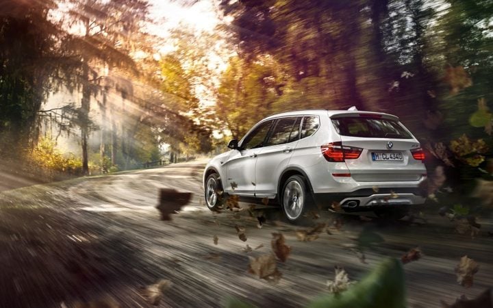 Bmw x3 india official images rear