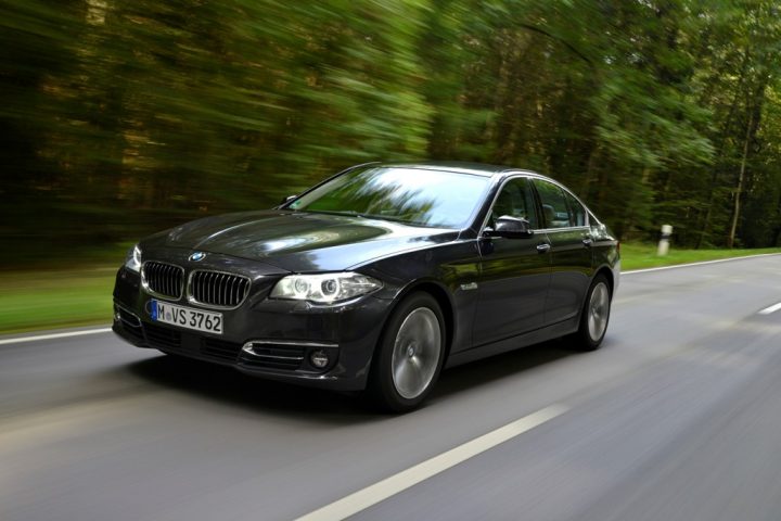 BMW 518d, 150 PS, sophistograu, Luxury, Leder Dakota Oyster